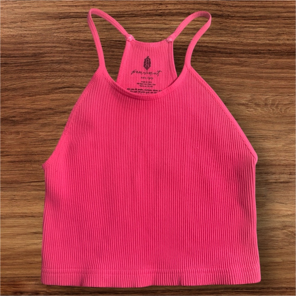 FP Movement by Free People Happiness Runs Long Crop Tank Size XS/S